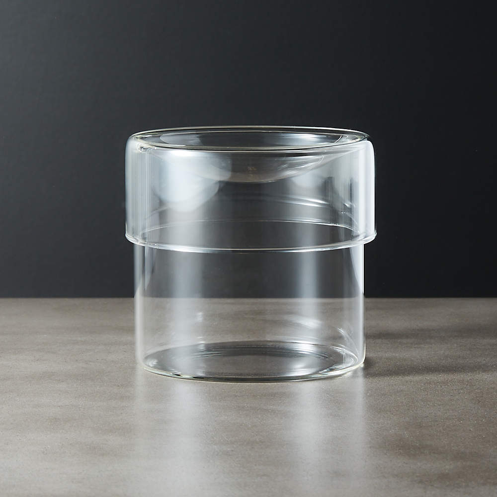 Dawson Small Round Glass Canister