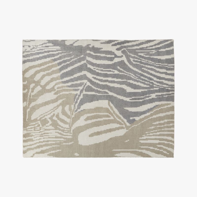 Dazzle Handknotted Natural Rug 8'x10' | CB2