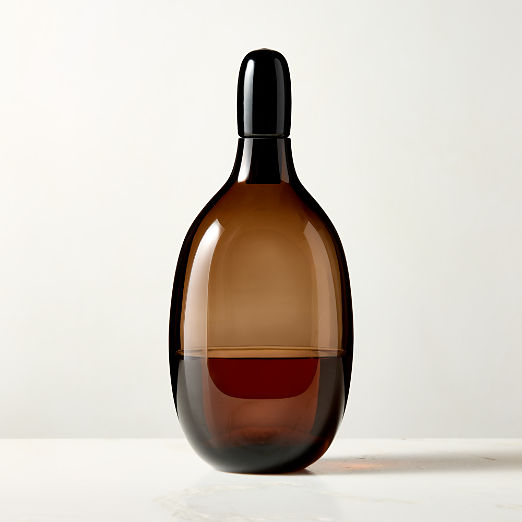 Dean Inom Smoked Glass Decanter by Casa Dean by Swizz Beatz