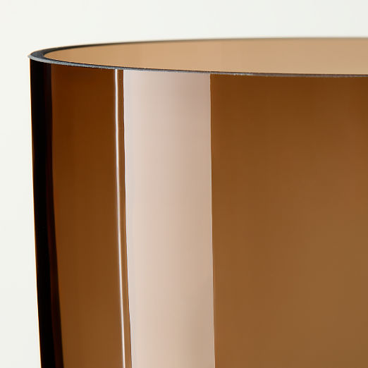 Dean Inom Smoked Glass Ice Bucket by Casa Dean by Swizz Beatz
