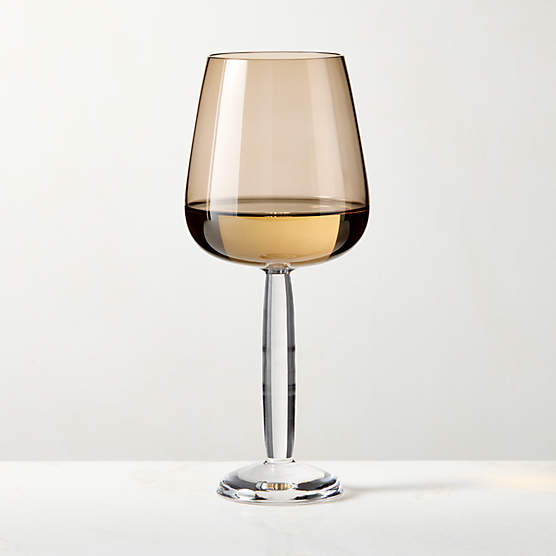 Dean Inom Smoked Universal Wine Glass by Casa Dean by Swizz Beatz