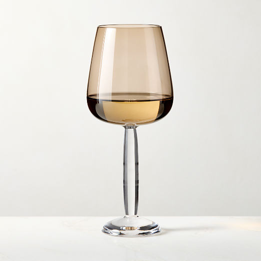 Dean Inom Smoked Universal Wine Glass by Casa Dean by Swizz Beatz