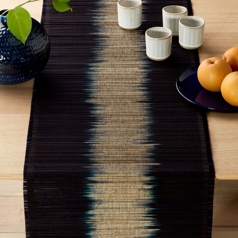 Black Table Runners CB2
