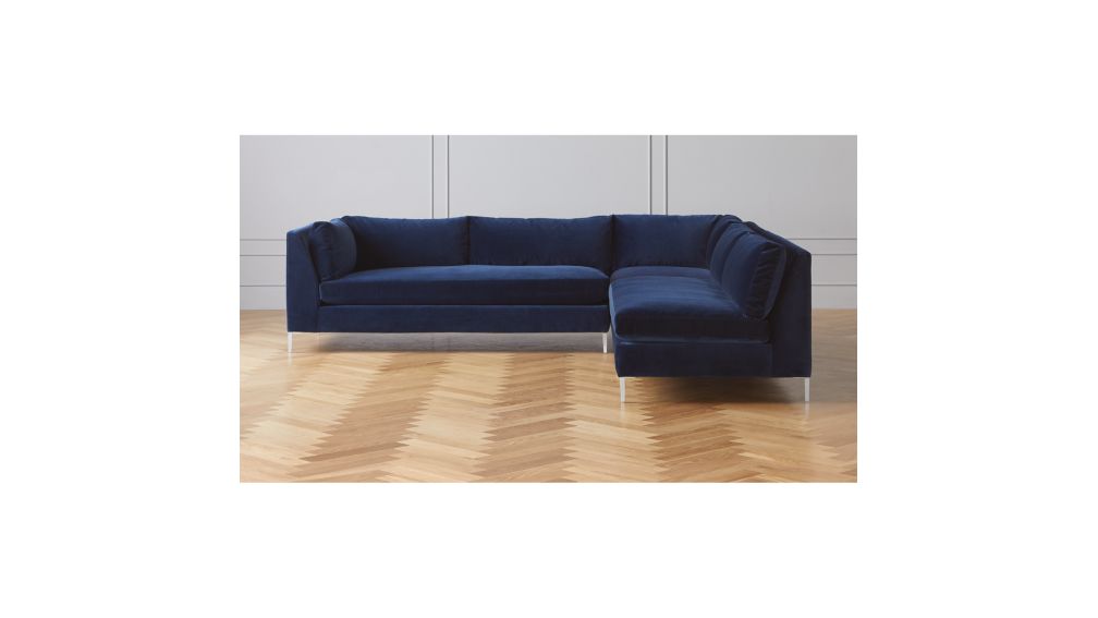 Decker 3-Piece Sectional Sofa + Reviews | CB2 Canada