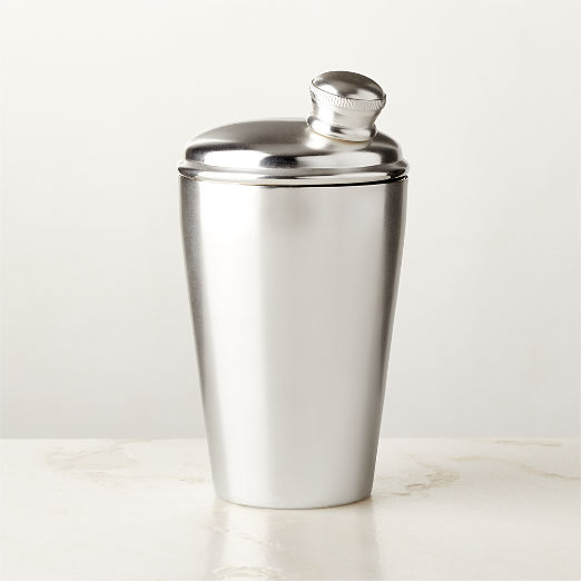 Degroff Silver Cocktail Shaker