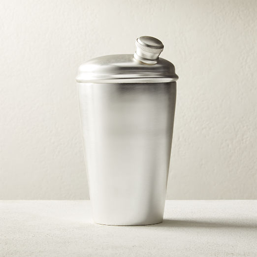 Degroff Silver Cocktail Shaker