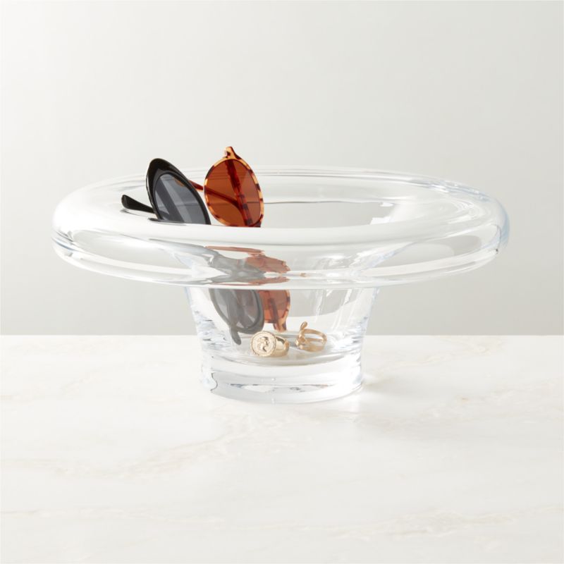 Delphi Clear Glass Decorative Bowl - image 1 of 6