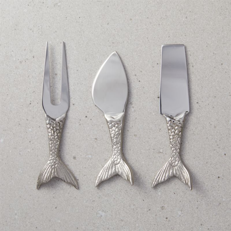 View Delphine Cheese Knives Set of 3 details