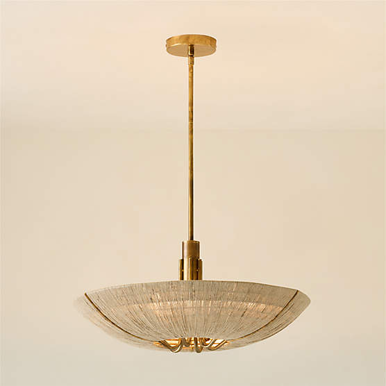 Delphine Natural Jute Pendant Light