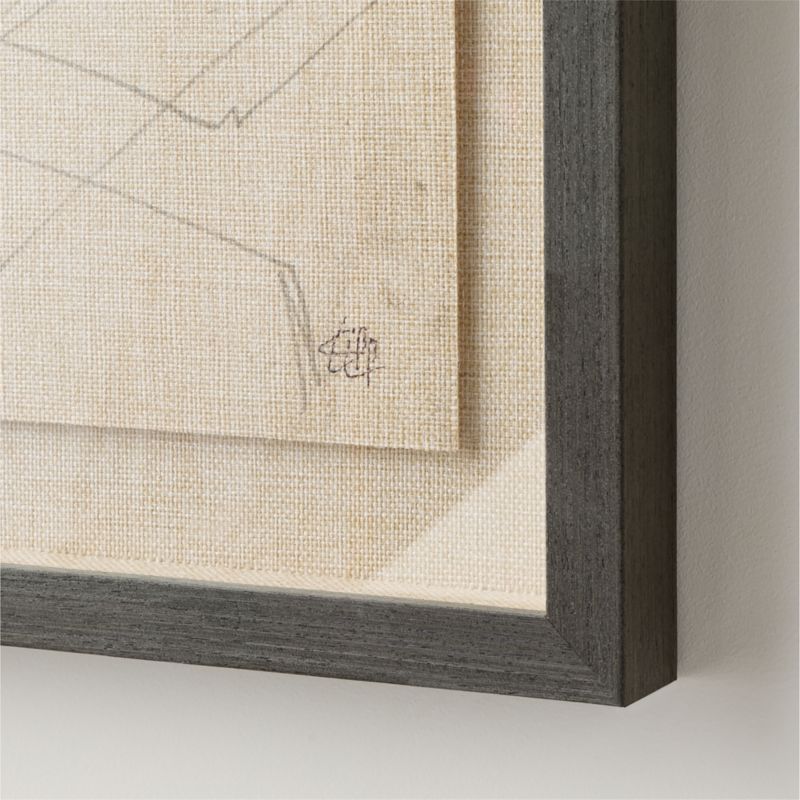 'Demoiselle' Framed Wall Art 20"x25.5" - image 2 of 4