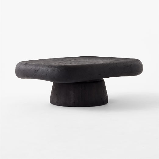 Derrico Black Wood Coffee Table