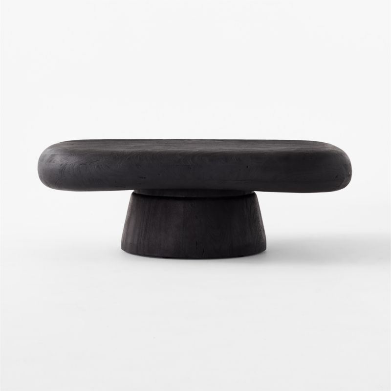 Derrico Black Wood Coffee Table - image 4 of 8