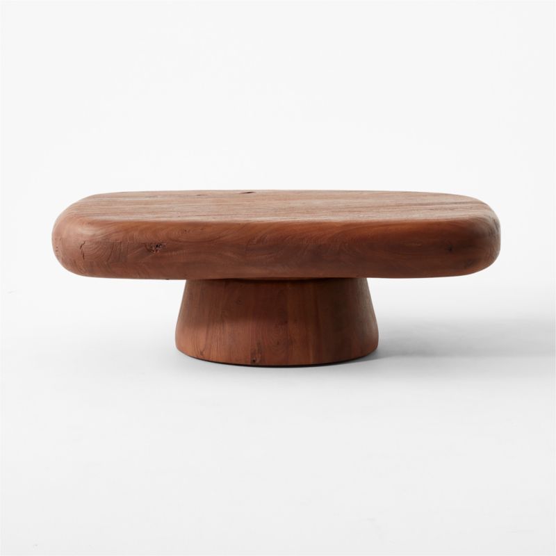 Derrico Acacia Wood Coffee Table - image 5 of 9