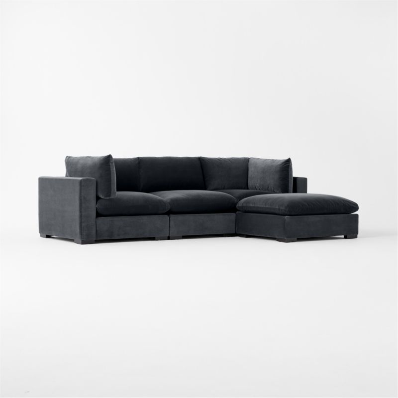 Deseo 4-Piece Modular Standard Depth Sectional Sofa - image 3 of 8