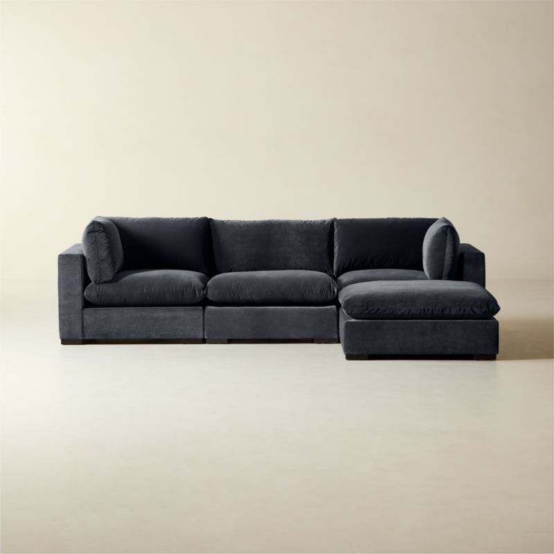 Deseo 4-Piece Modular Standard Depth Sectional Sofa - image 1 of 8