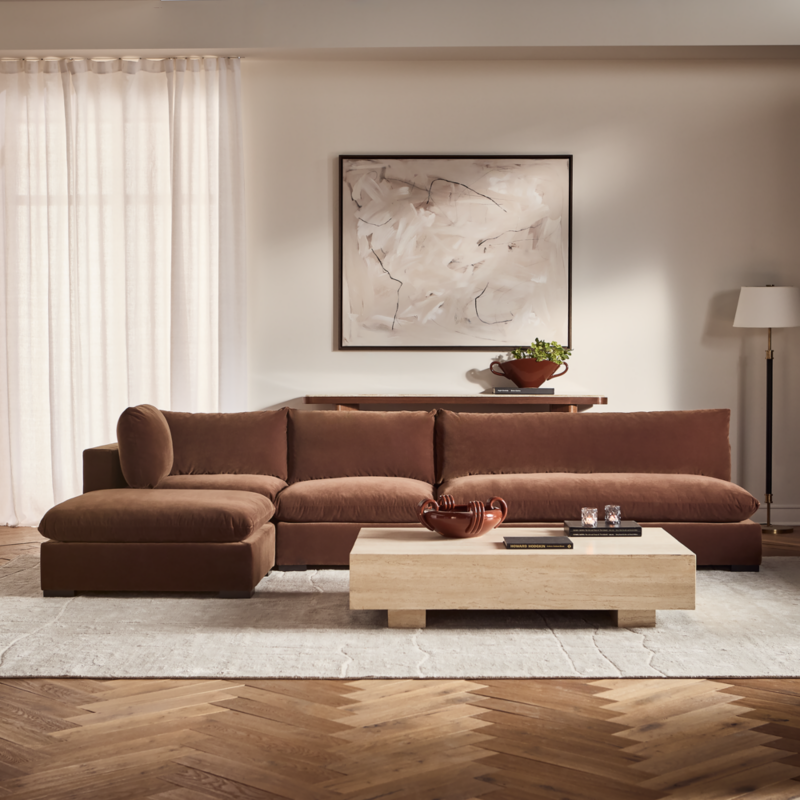 Deseo 5-Piece Deep Depth Sectional Sofa - image 8 of 9