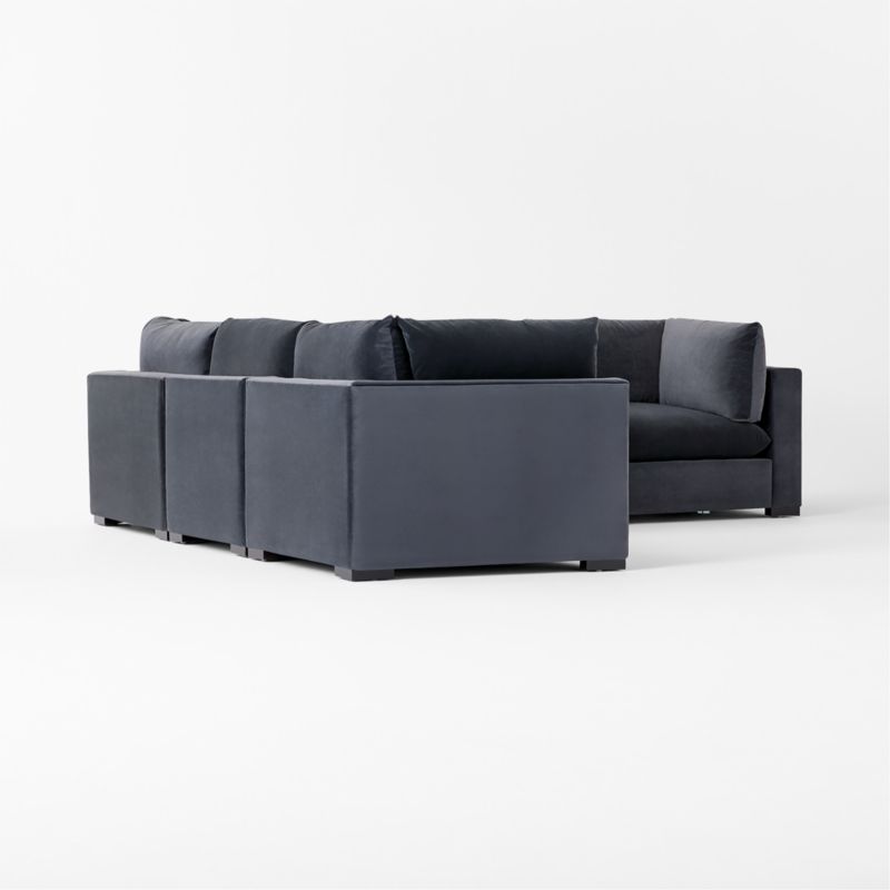 Deseo 5-Piece Modular Standard Depth Sectional Sofa - image 3 of 8