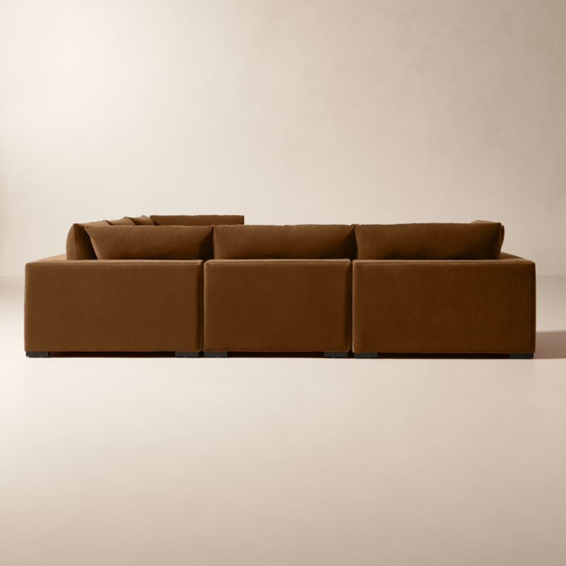 Deseo 5-Piece Deep Depth Sectional Sofa - image 4 of 9