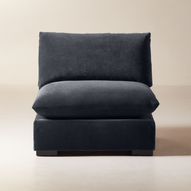 Deseo Standard Depth Armless Chair - image 1 of 8