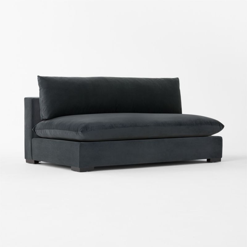 Deseo 65" Standard Depth Armless Loveseat - image 3 of 8