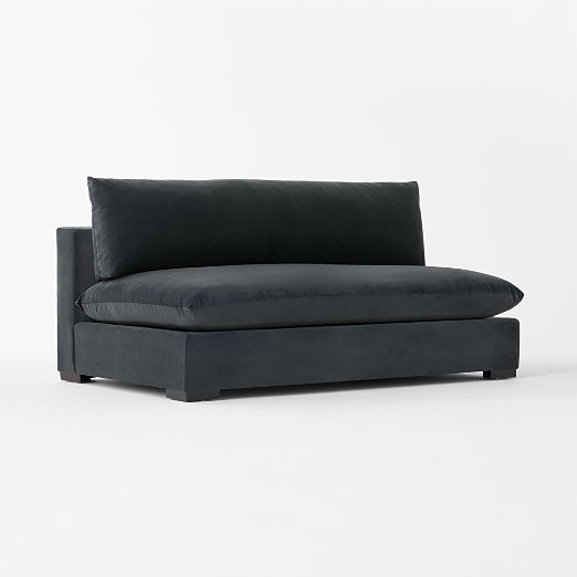 Deseo 65" Standard Depth Armless Loveseat