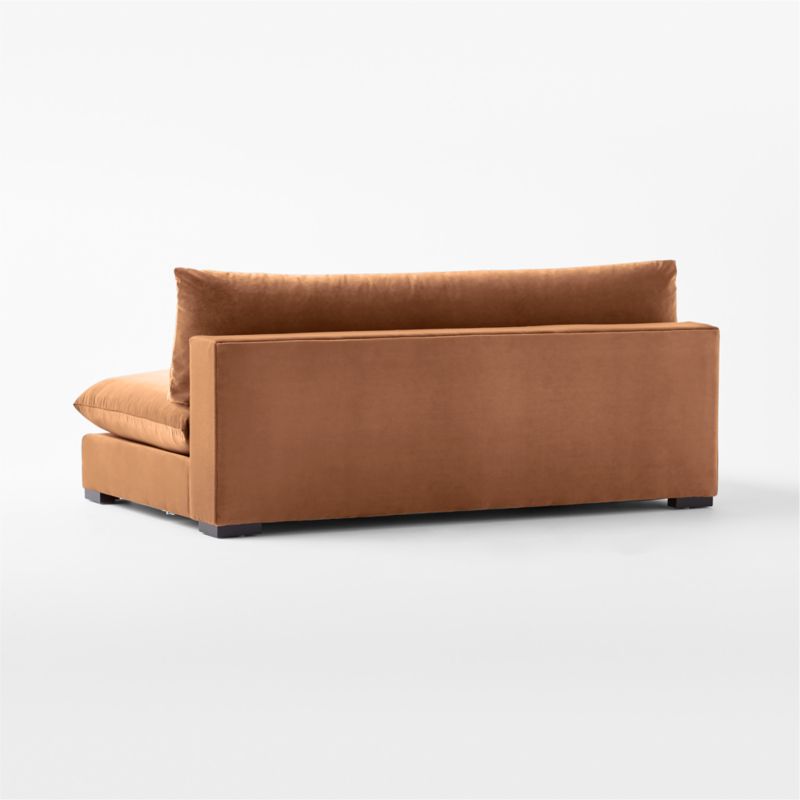 Deseo 71" Deep Depth Armless Loveseat - image 7 of 9