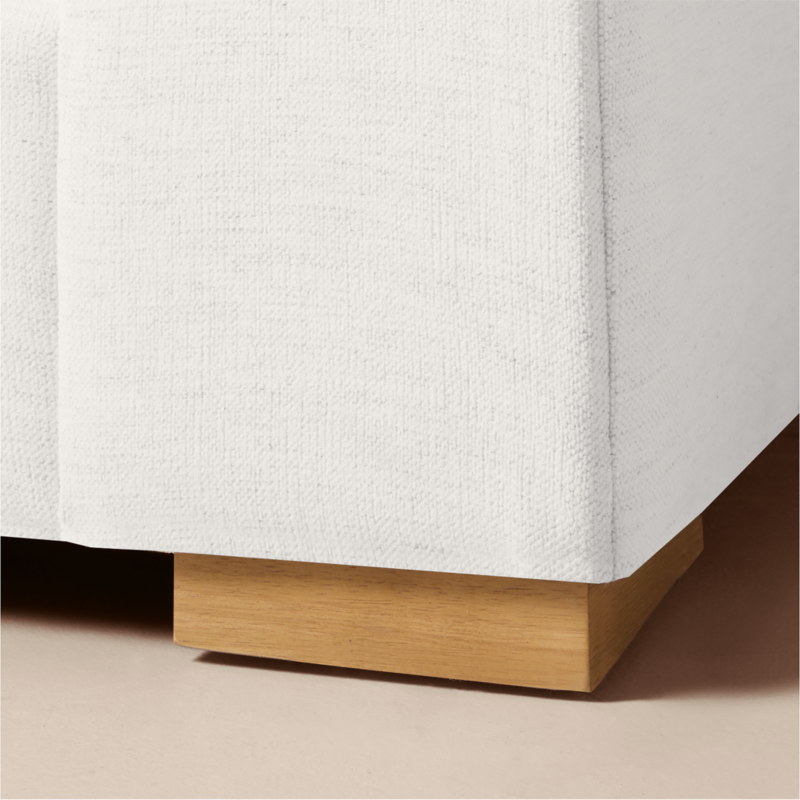 Deseo 2-Piece White Performance Fabric Deep Depth Sectional Sofa - image 8 of 10