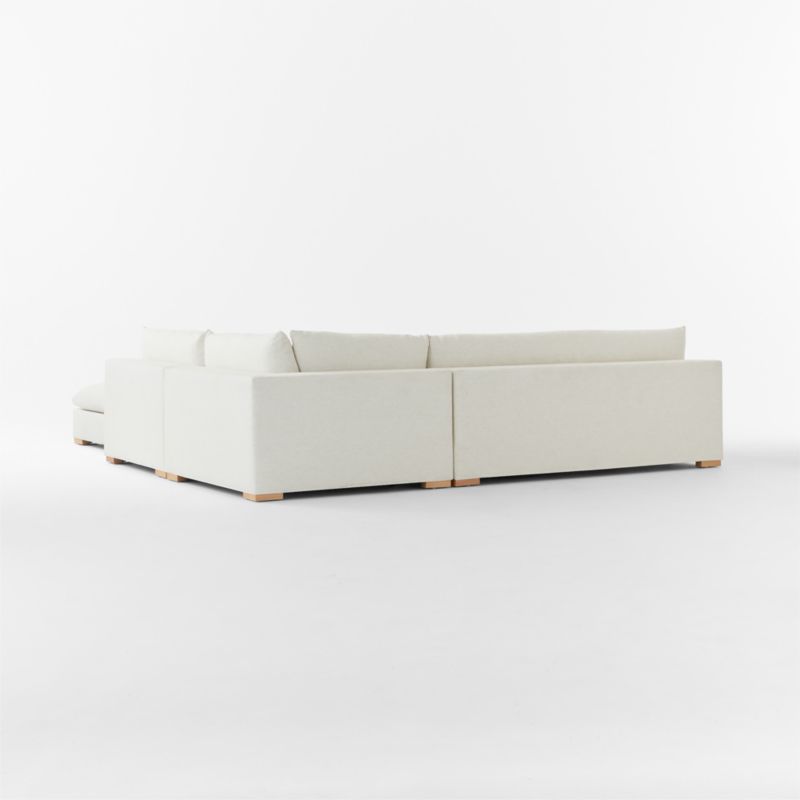 Deseo 4-Piece Modular Deep Depth Sectional Sofa with Loveseat - image 7 of 8