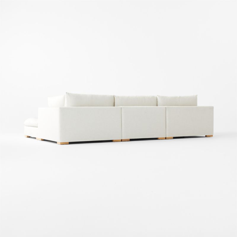 Deseo 4-Piece Modular Deep Depth Sectional Sofa - image 6 of 7