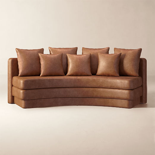 Desmond Leather Dining Bench Bello Saddle