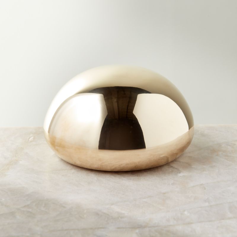 Dew Brass Paper Weight - image 0 of 4