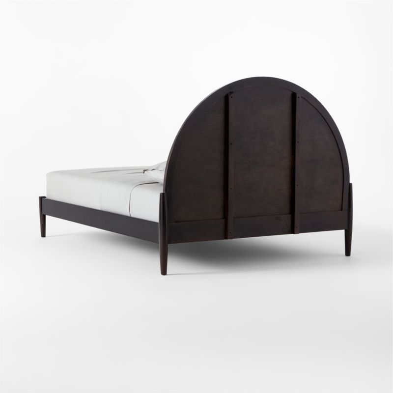 Dewi Black Rattan Queen Bed - image 5 of 9