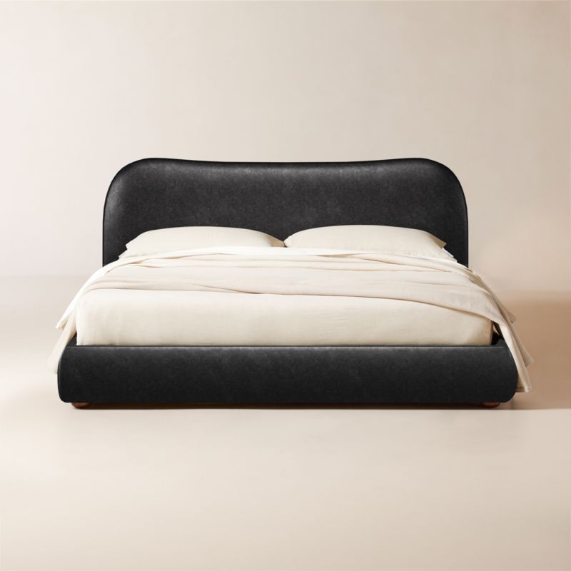 Diana Bello Saddle Leather King Bed - image 1 of 2