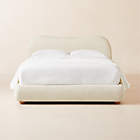 Davison Fluted Wood Queen Bed with Nightstands