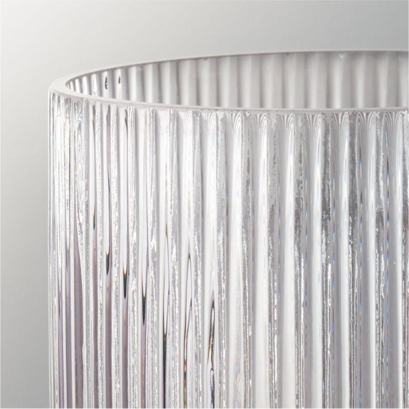 Dina Fluted Glass Vase + Reviews