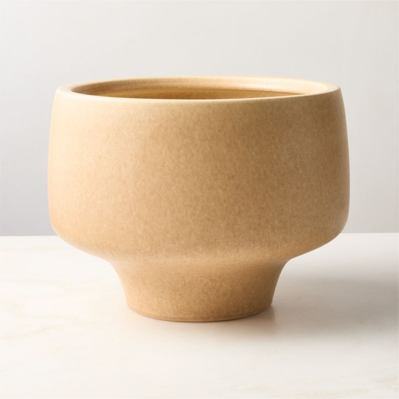 Dinah Beige Ceramic Planter Large - image 2 of 5