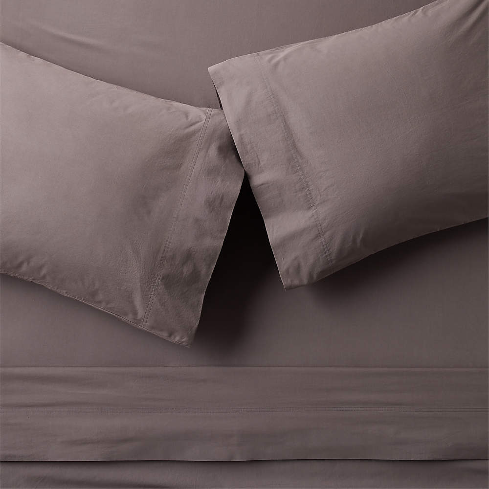 Organic Percale Duvet Set - Forest · Under The Canopy