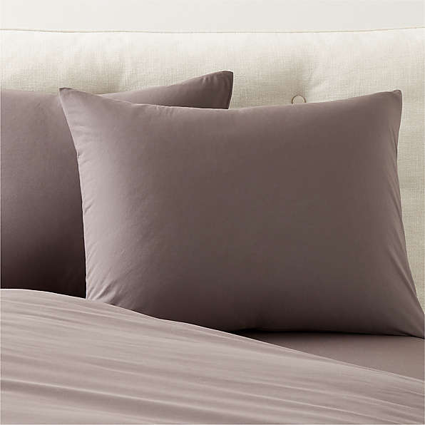 Light grey hotsell pillow shams