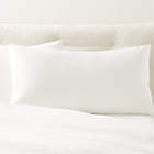 Classic Organic Cotton Sateen 520 Thread Count Ivory Standard Pillowcases Set of 2