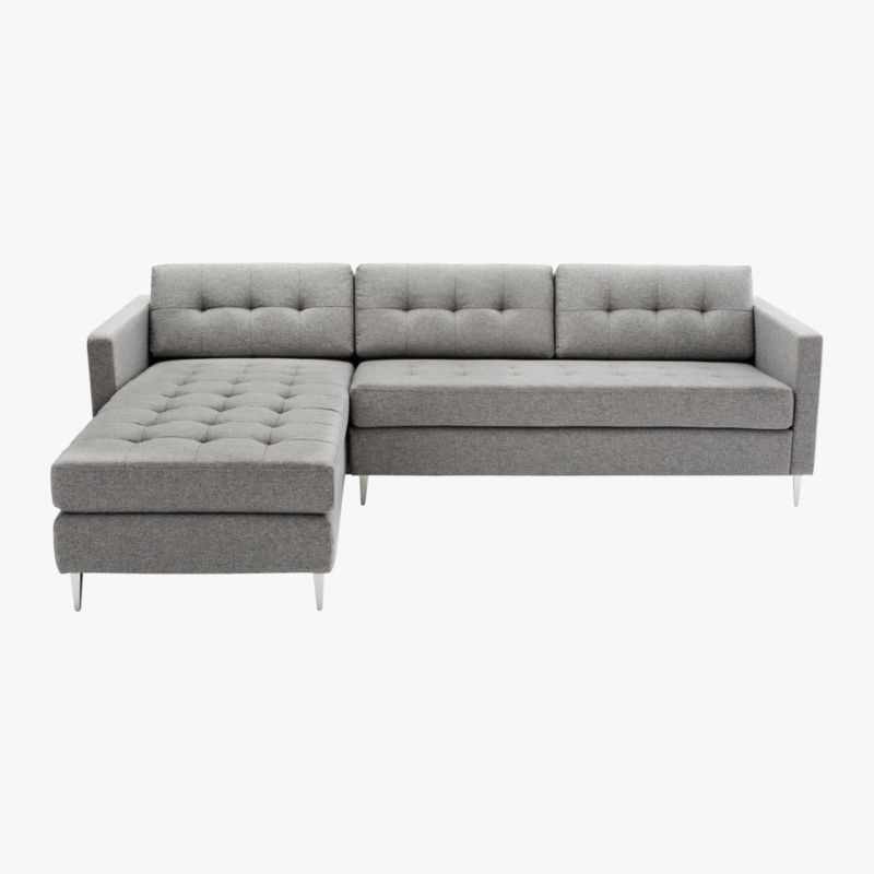 Ditto Grey Sectional Sofa - image 2 of 8