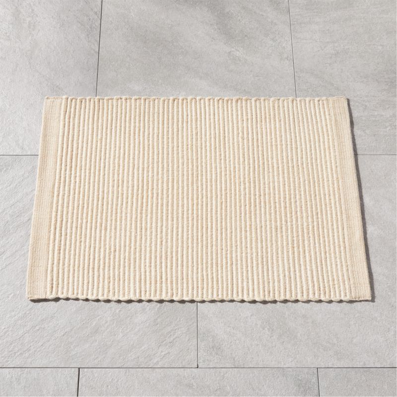 Diver Handwoven Ribbed Neutral Indoor/Outdoor Performance Doormat 2'x3' - image 2 of 4