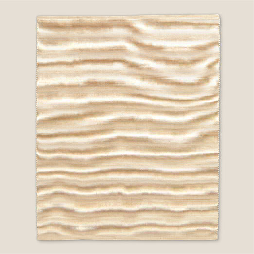 Diver Handwoven Ribbed Neutral Indoor/Outdoor Performance Area Rug 12'x15'