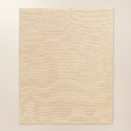 Diver Handwoven Ribbed Neutral Indoor/Outdoor Performance Area Rug