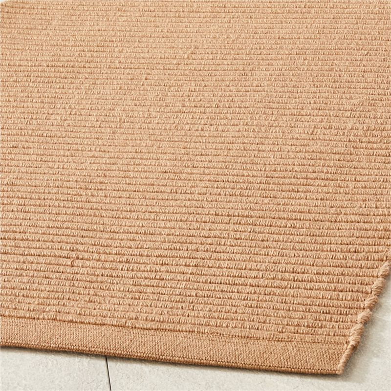 Diver Handwoven Ribbed Sand Indoor/Outdoor Performance Runner Rug 2.5'x8' - image 1 of 3