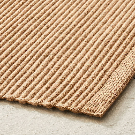 Diver Handwoven Ribbed Sand Indoor/Outdoor Performance Doormat 2'x3'