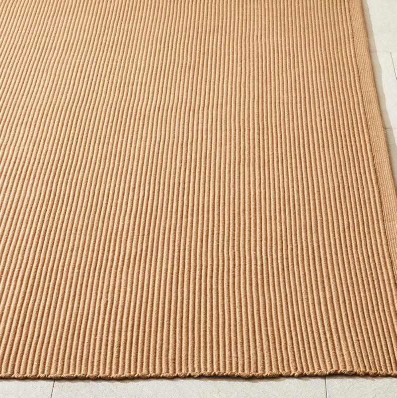 Diver Handwoven Ribbed Sand Indoor/Outdoor Performance Area Rug 12'x15' - image 2 of 4