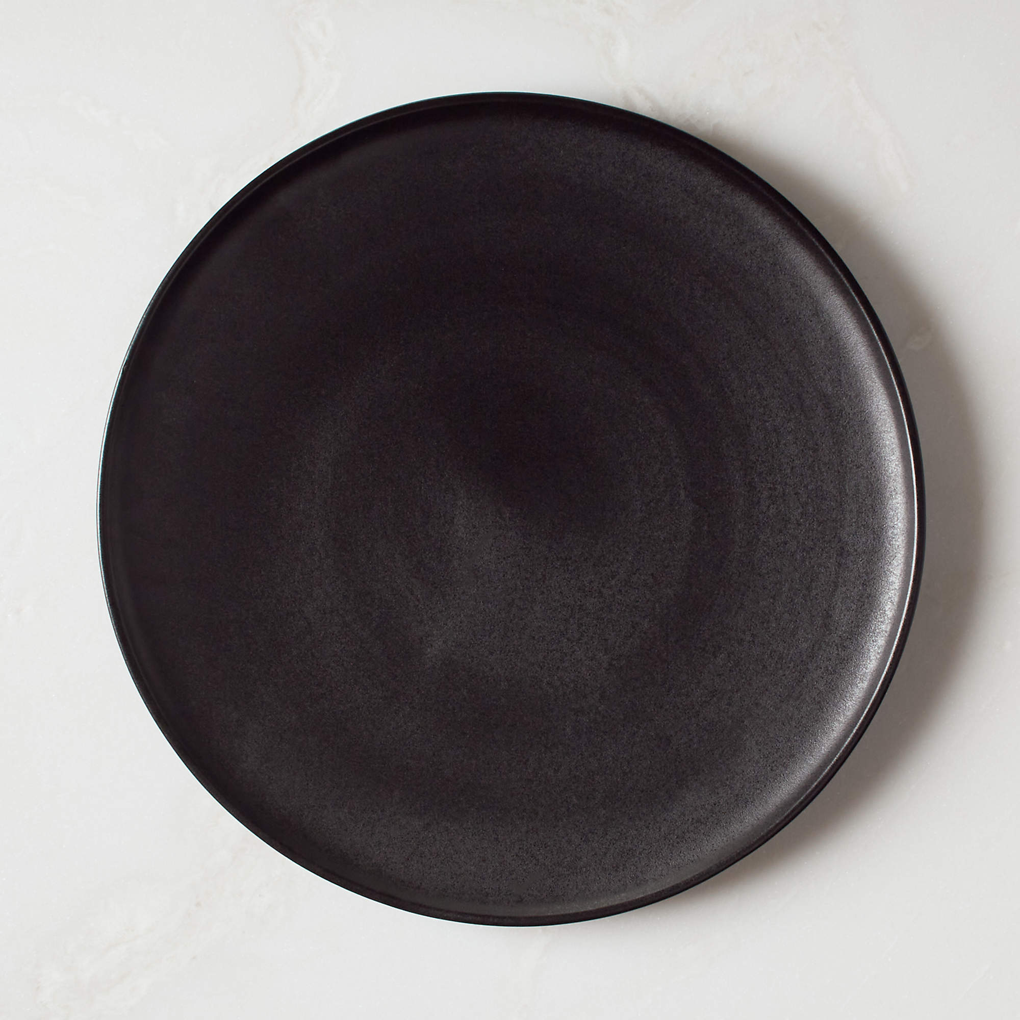 Dolce Modern Black Dinner Plate + Reviews CB2