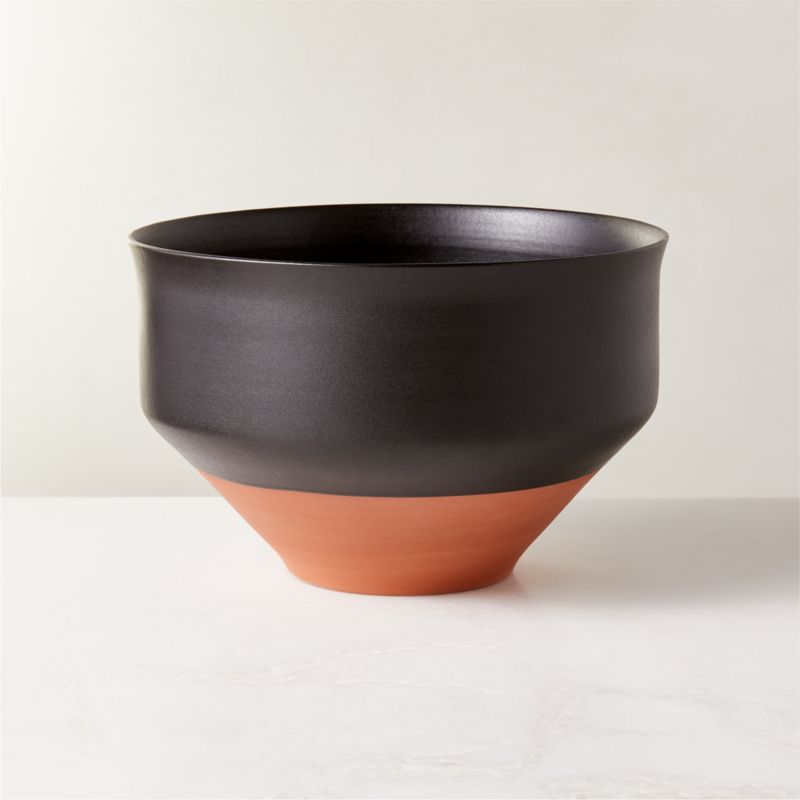 Dolce Large Black Serving Bowl - image 0 of 3