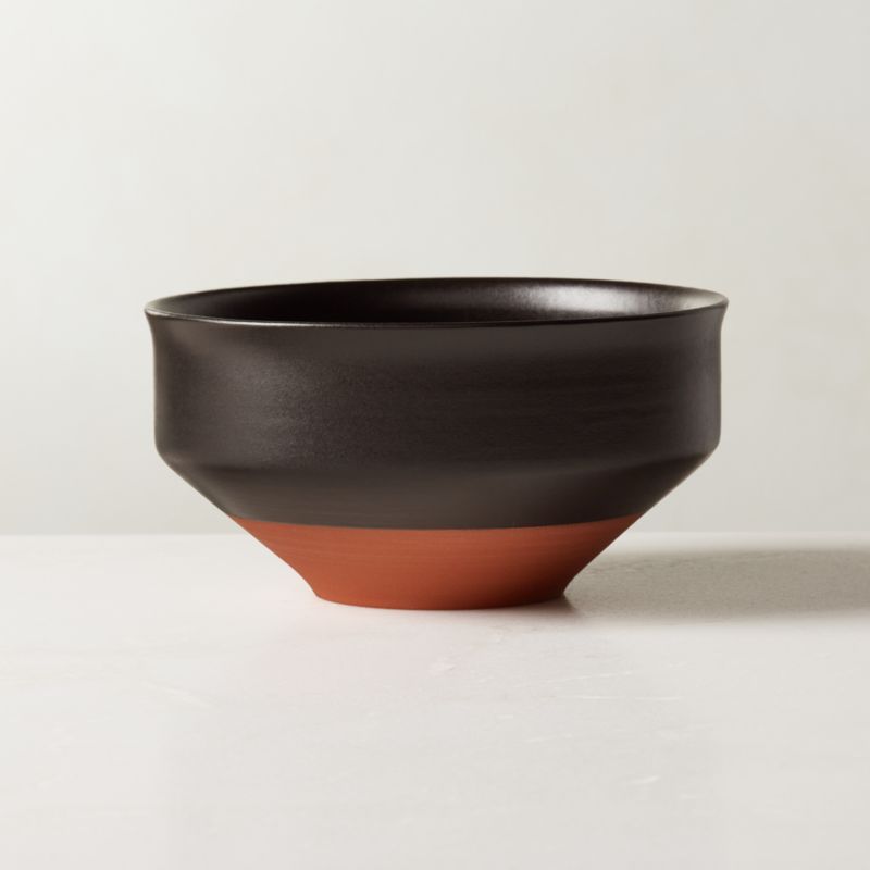View Dolce Black Terracotta Soup Bowl details