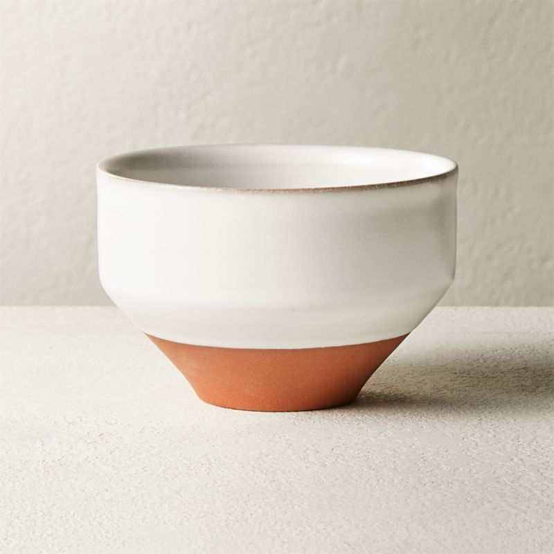 View Dolce White Terra Cotta Mini Bowl details